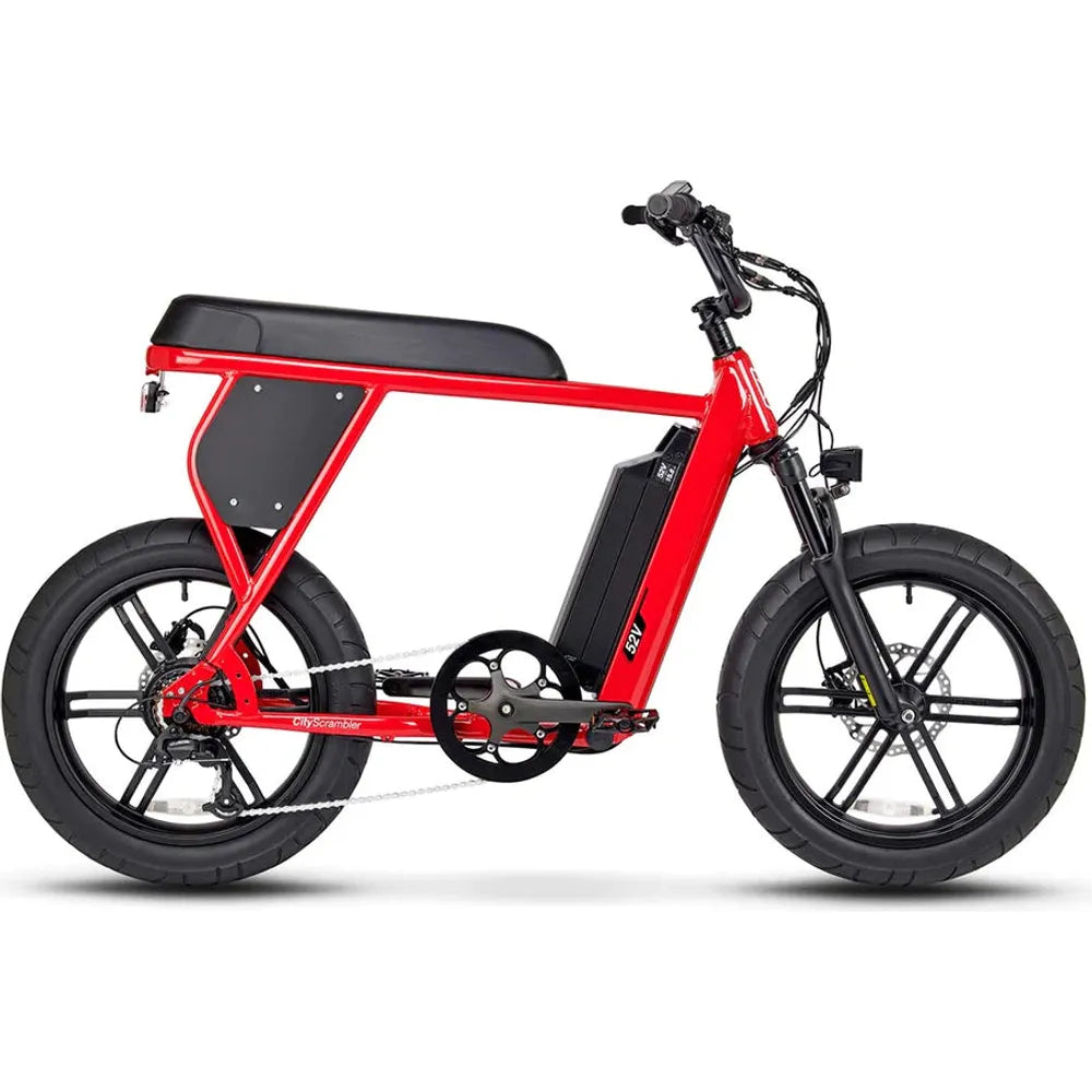 Closeout CityScrambler - Electric Adventure Bike - CHARGED UP FREEDOM