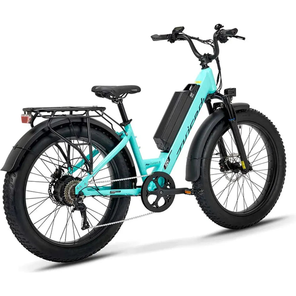 Juiced Bikes - RipCurrent S Step-Through Fat-Tire Electric Bike - CHARGED UP FREEDOM